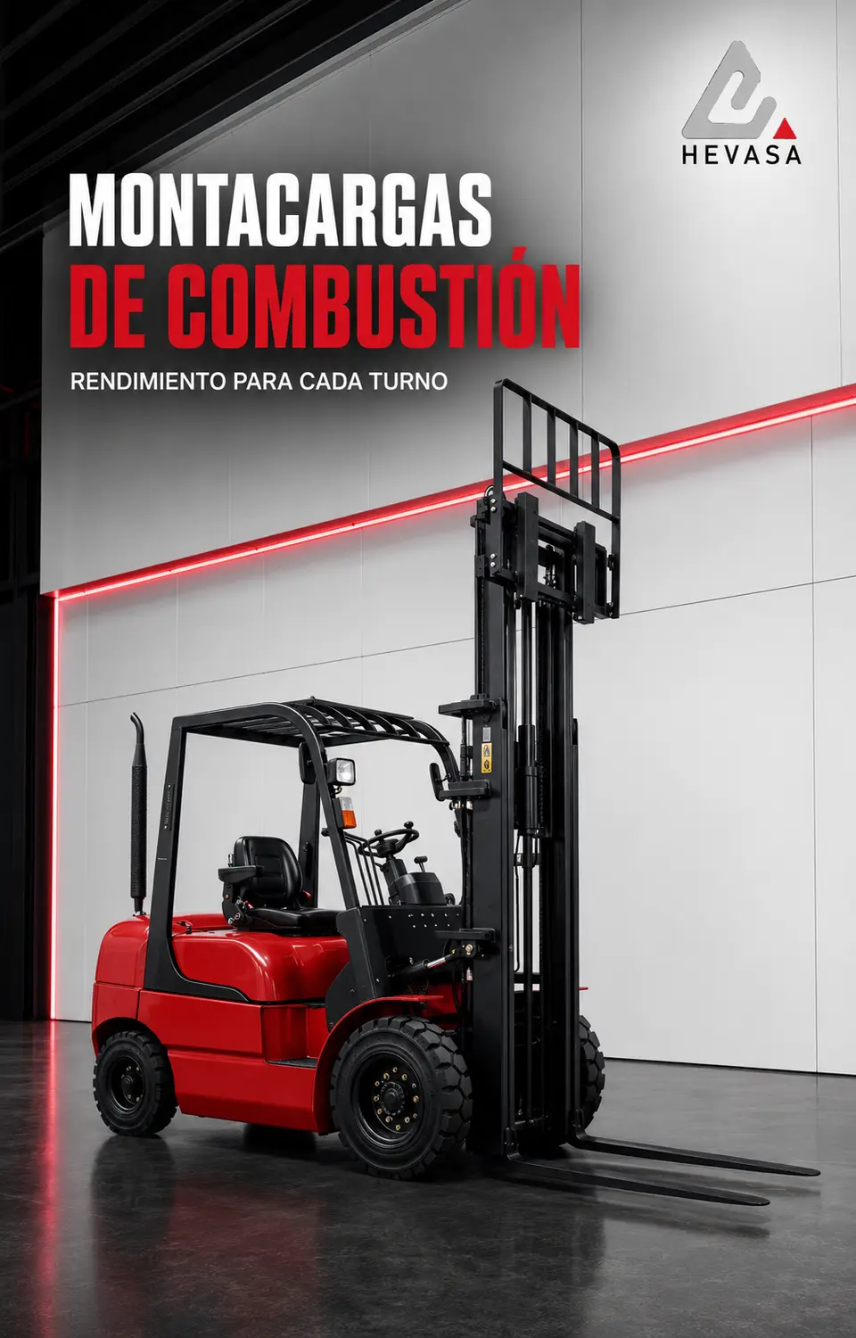 Montacargas de combustión